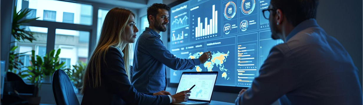 Analytics pipeline metric chart summary details display screen